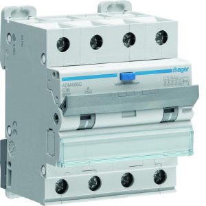 Hager ADM466C — 4-napainen VVJS C16 30 mA A