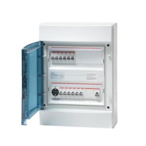 ABB Mistral IP65 ryhmäkeskus edestä
