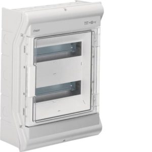 Hager Vector VE212PN IP65 24 mod