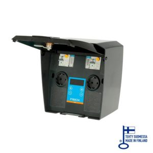 Fibox Heat’n’Charge Basic Digi — 2× Schuko 8 A, MID