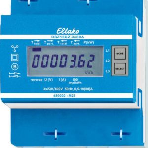 Eltako DSZ15DZ 3x80A MID energiamittari