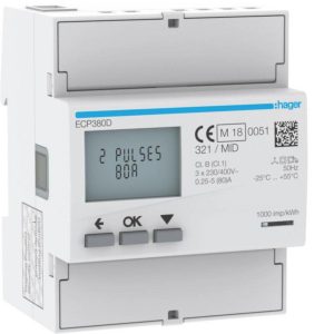 Hager ECP380D 3v 80 A MID S0