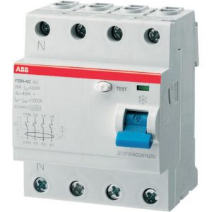 ABB F200/F204A-S 4P 63A 300mA RCD